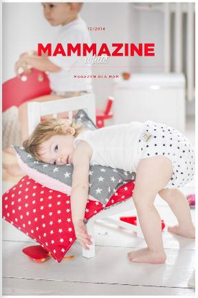 Pupus na okładce i w środku Mammazine