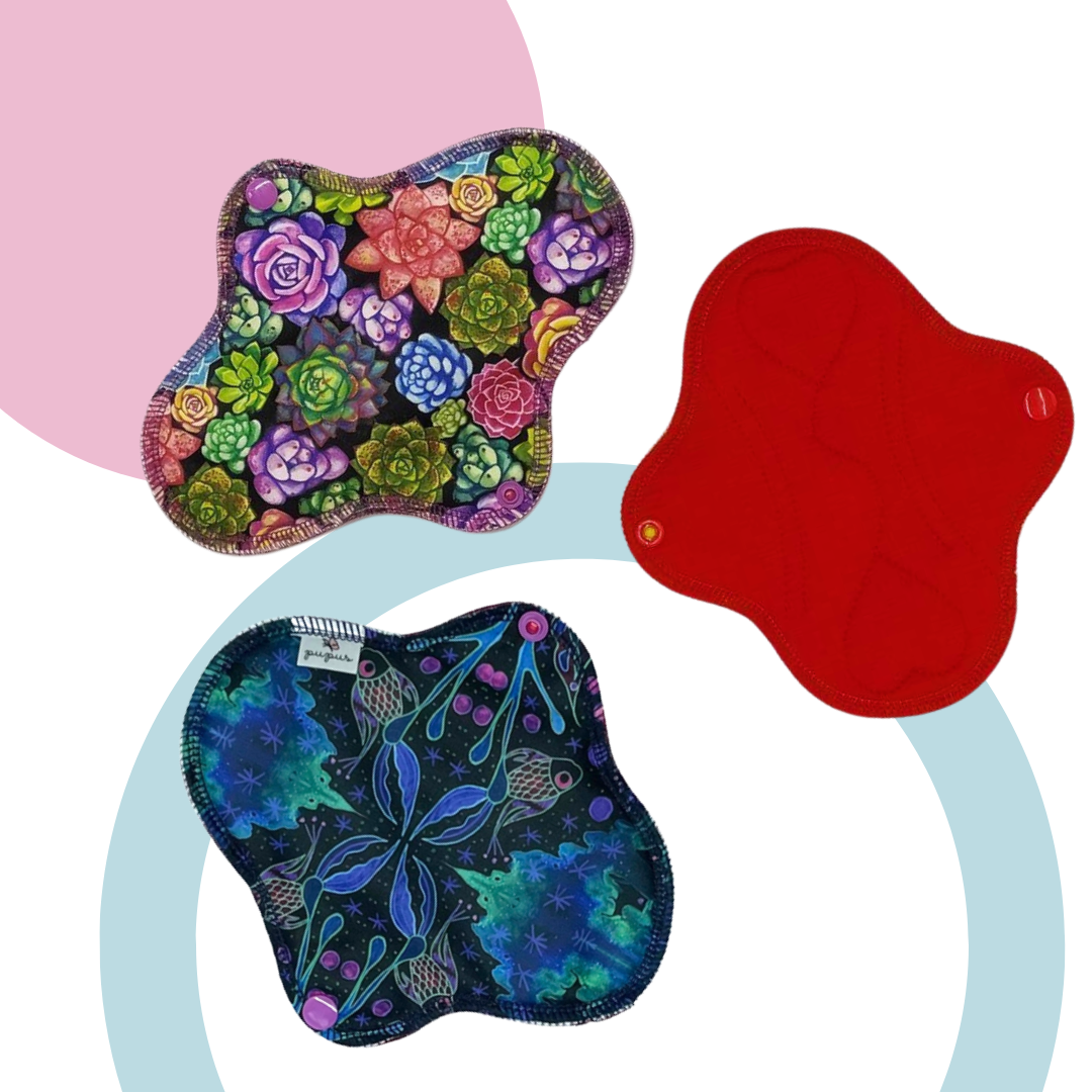 Washing cloth menstrual pads