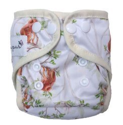 Diaper Cover with elastic piping DAY IN THE FOREST newborn 3-8kg