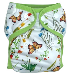 Diaper Cover with elastic piping - IN THE GRASS mini OS 6-12kg