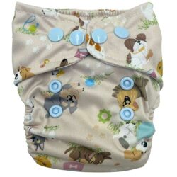 Newborn Diaper Cover 3-7kg - PUPPIES
