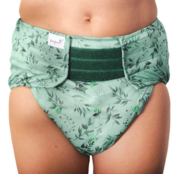 Reusable diaper for adults with insert - I FEEL GREEN