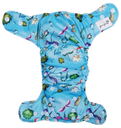 AIO (all in one) Diaper - Dragonfly