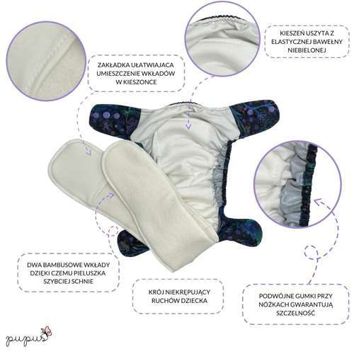 AIO (all in one) Diaper Mini OS 5-11kg - SKIN COLOR