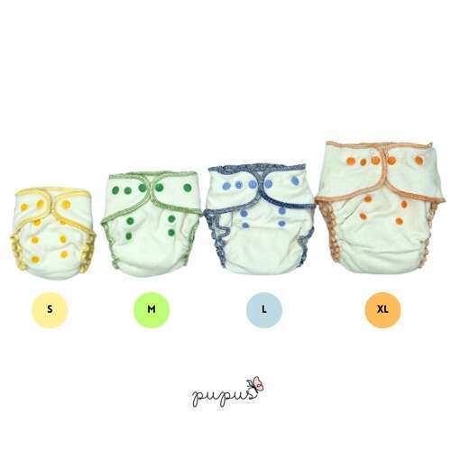 Bamboo Fitted Diaper 8-14kg