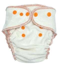 Bamboo Fitted Diaper XL 12-19kg