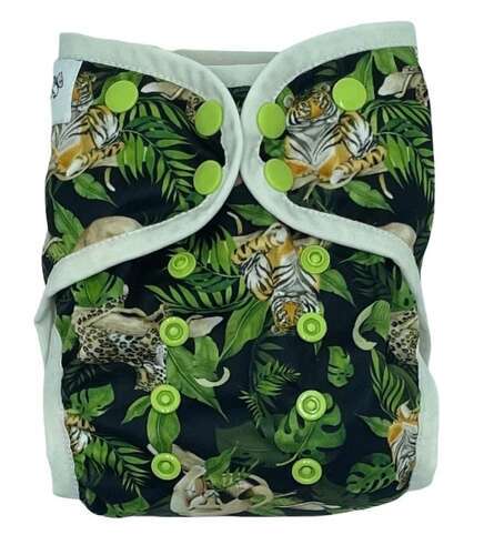 Diaper Cover with elastic piping WILD CATS OS 7-16kg