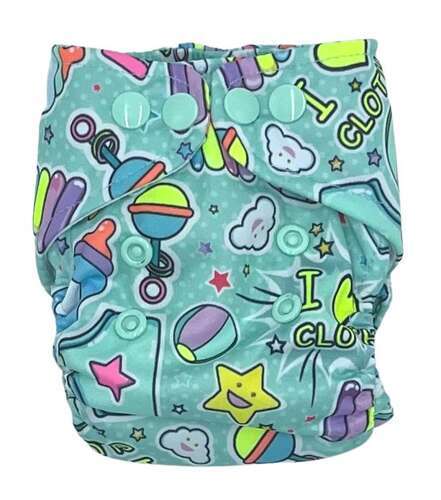 Large Cloth Diapers Set for Newborns