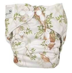 Newborn Pocket Diaper 3-7kg - DAY IN THE FOREST