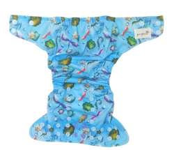 Pocket diaper, double-row snaps, OS, DRAGONFLY