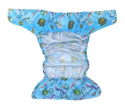 Pocket diaper, double-row snaps, OS, DRAGONFLY