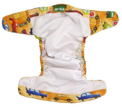 Pocket diaper, one-row snaps, OS CARS