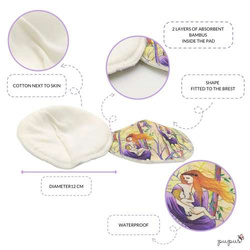 Profiled Breast Pads, 2pcs, In the grass