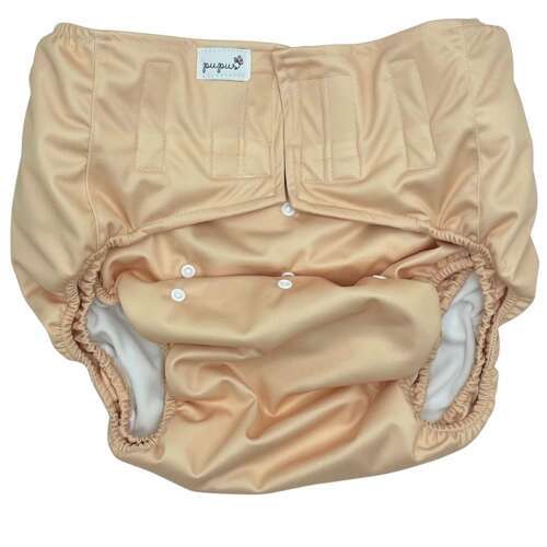 Reusable diaper for adults with insert - SKIN COLOR