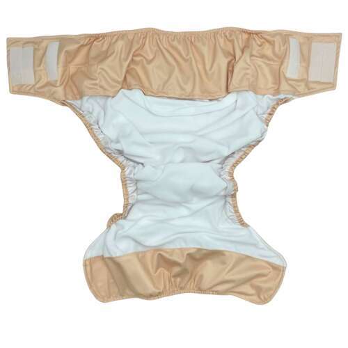 Reusable diaper for adults with insert - SKIN COLOR