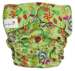 Pocket diaper, one-row snaps, OS FLOWERS