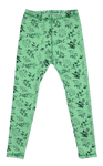 Long Leggings for Kids - Green Mint