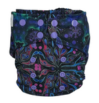 Taschenwindeln, Doppelreihe Druckknöpfe, One Size, NEON SPLASH