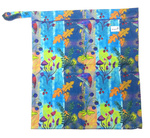 LARGE Waterproof Diaper Bag MAGIC FOREST 50x55cm