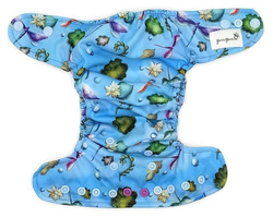 Pocket diaper, one-row snaps, MINI OS 4-11kg DRAGONFLY