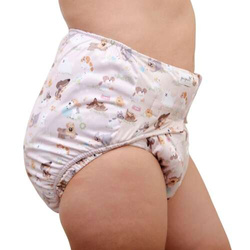 Reusable diaper for adults with insert - PUPPIES