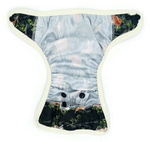 Überhose mit weicher, elastischer Einfassung NIGHT IN THE FOREST Neugeborene 3-8 kg