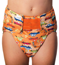 Reusable diaper for adults with insert - CARS