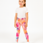 Lange Leggings für Kinder – Aquarell