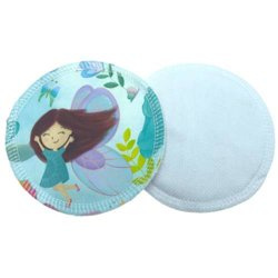 Reusable Breast Pads, bamboo + coolmax, 2pcs, ELVES