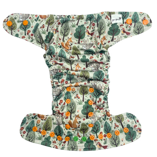 Überhose, einreihige Druckknöpfe Mini OS 4-11kg Waldlichtung