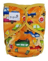 Diaper Cover with elastic piping - Cars XL 10-20kg