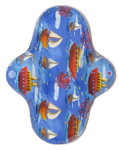 MEDIUM M Cloth Menstrual Pad - BOATS