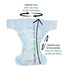 Reusable diaper for adults with insert - SPACE