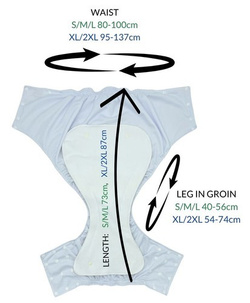 Urinary incontinence panties for adults - ANCHORS