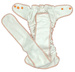 Bamboo Fitted Diaper XL 12-19kg