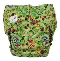 Diaper cover XL 15-22 kg FLOWERS