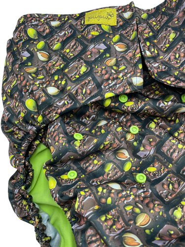 Scutec reutilizabil pentru adulți cu inserție - DUBAI CHOCOLATE - Ediție Limitată