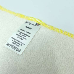 Bamboo-cotton prefold, 2 sizes