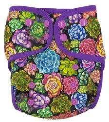 Diaper Cover with elastic piping - Succulents XL 10-20kg