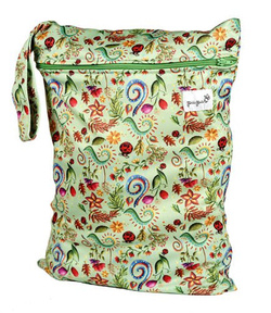 Diaper bag "Flowers", 42x30cm