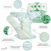 Fitted diaper with PUL & EVO 8-14kg "Day in the forest"