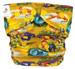 Diaper cover, one-row snaps Mini OS 4-11kg DRAGONS