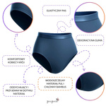 Wielorazowe majtki MENSTRUACYJNE czarne