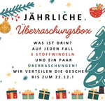 Weihnachtliche Windel-Überraschungsbox