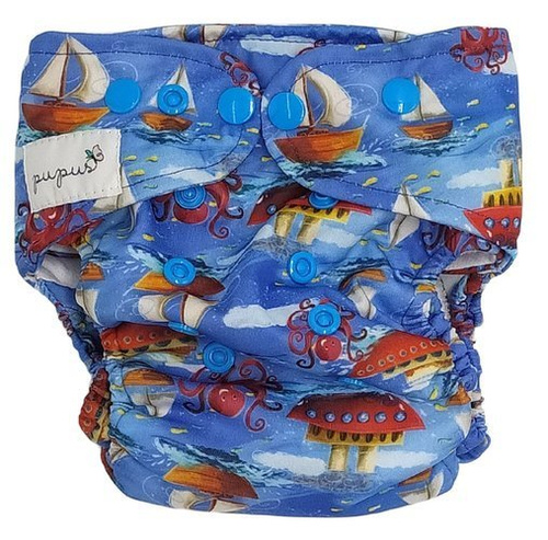 Scutece de buzunar, un rând de snaps, OS BOATS