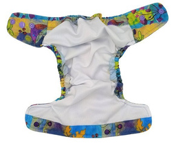 Pocket diaper, one-row snaps, MINI OS 4-11kg MAGIC FOREST