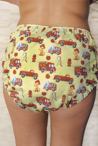 Scutec reutilizabil pentru adulți cu insert - POMPIER