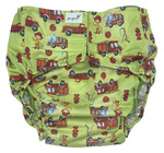 Reusable diaper for adults with insert - FIREMAN