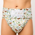 Reusable diaper for adults with insert - IN THE GRASS