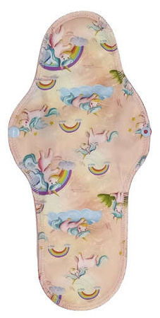 NIGHT Cloth Menstrual Pad - UNICORNS